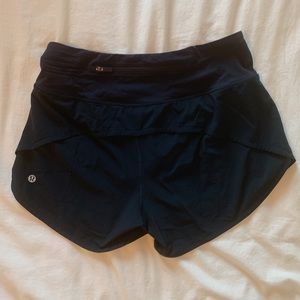 Lululemon Navy Speed Up Short
